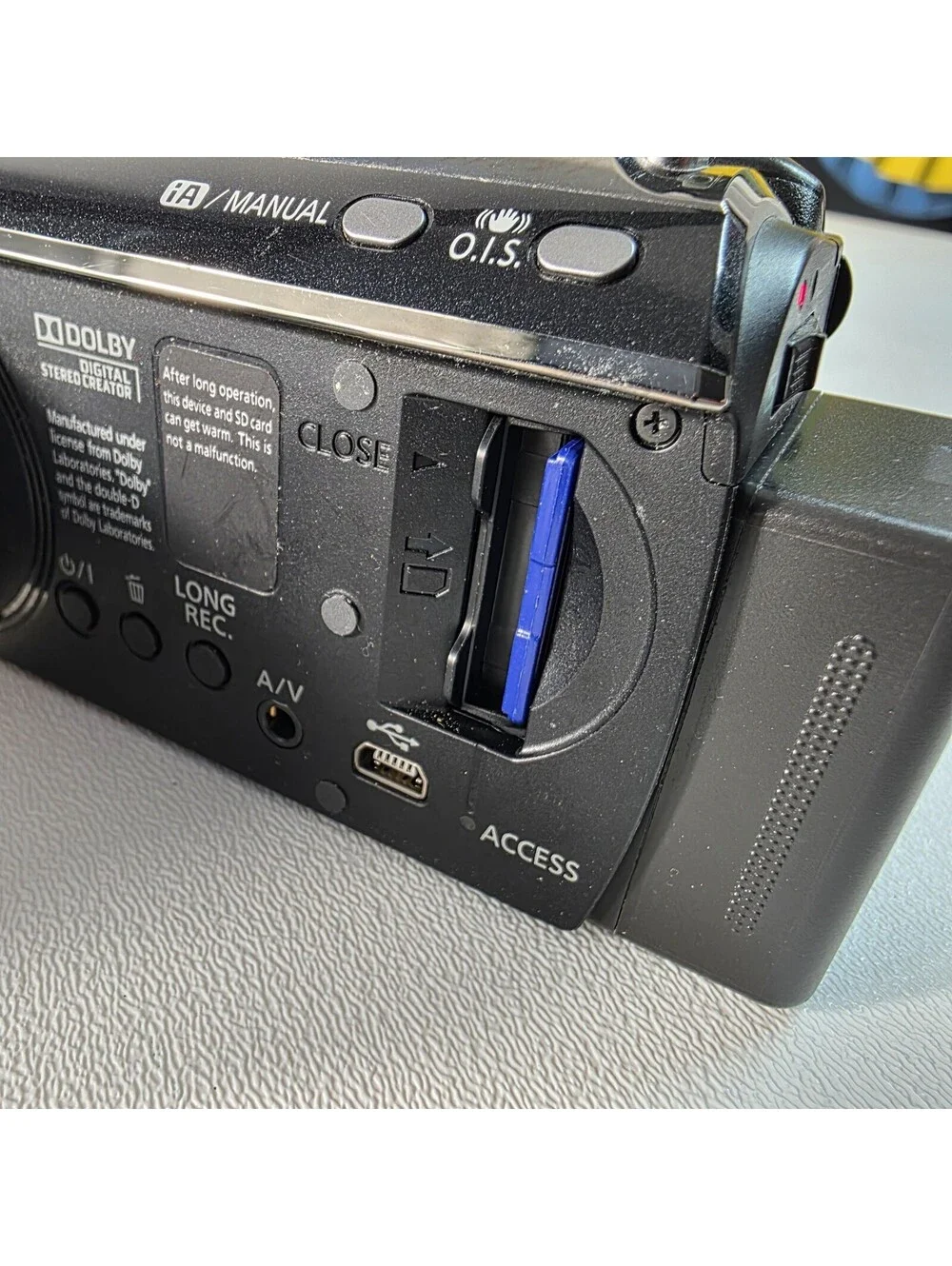 Panasonic SDR-H85 HDD Camcorder Zoom Digital Video Camera W/Charger & SD Card